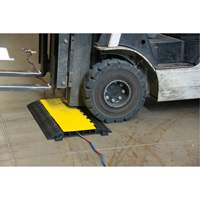 Protecteur de c&acirc;bles en polyur&eacute;thane, 5 canaux, 35,43" lo x 19,69" la x 2" h D. Morneault & Fils