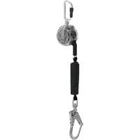 V-TEC 36CLS Personal Fall Limiter-Cable, 10', Galvanized Steel, Swivel D. Morneault & Fils
