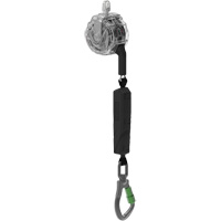 V-TEC ALTAKS Personal Fall Limiter-Cable, 10', Galvanized Steel, Swivel D. Morneault & Fils