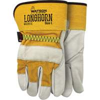 Longhorn Gloves, Large, Grain Cowhide Palm D. Morneault & Fils