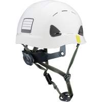 Fibre Metal Climbing Style Safety Helmet, Meets CSA Type 2, Ratchet Suspension, Vented D. Morneault & Fils