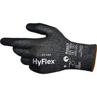 Gants r&eacute;sistants &agrave; la coupe HYFLEX 11-543, Taille 6, Calibre 13, Rev&ecirc;tement Nitrile, Enveloppe en Nylon/Acier inoxydable/PEHP/Spandex, ASTM ANSI niveau A7/EN 388 niveau F D. Morneault & Fils