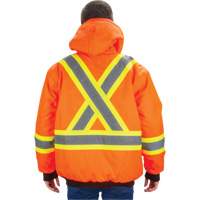 Waterproof 7-in-1 Winter Parka, High Visibility Orange, 2X-Large D. Morneault & Fils