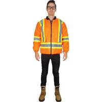 Waterproof 7-in-1 Winter Parka, High Visibility Orange, 2X-Large D. Morneault & Fils