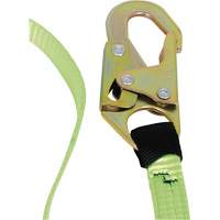 SA-54000-6 Shock Absorbing Lanyard, 6', Snap Hook Center, Snap Hook Leg Ends, Polyester D. Morneault & Fils