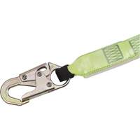 SA-64022-6 Shock Absorbing Lanyard, 6', Form Hook Center, Snap Hook Leg Ends, Polyester D. Morneault & Fils