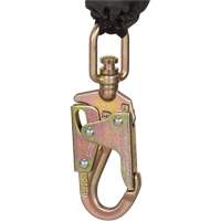SRL-73302-10LE Self-Retracting Lifeline, 10', Galvanized Steel, Swivel D. Morneault & Fils