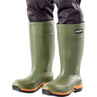 Bottes de s&eacute;curit&eacute; Hercules pour hommes, Polyur&eacute;thane thermique, Embout Aluminium, Pointure 4, Semelle R&eacute;sistant aux perforations D. Morneault & Fils
