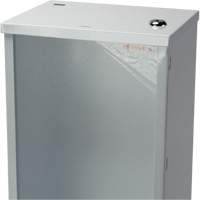 Armoire d'usage l&eacute;ger pour extincteur, 8" la x 22" h x 6" p D. Morneault & Fils