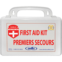 Trousse de premiers soins Shield, R&eacute;pond ou surpasse la norme CSA Z1220-24 type 1 individuelle, Personnel (1 travailleur) D. Morneault & Fils