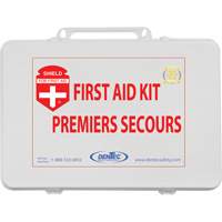 Trousse de premiers soins Shield, Colombie-Britannique/R&eacute;pond &agrave; la norme CSA Z1220-17 type 2 environnements &agrave; faible risque, Moyen (26-50 travailleurs) D. Morneault & Fils