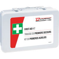 Trousse de premiers soins Dynamic, R&eacute;pond ou surpasse la norme CSA Z1220-24 type 2 environnements &agrave; faible risque, Petit (2-25 travailleurs) D. Morneault & Fils