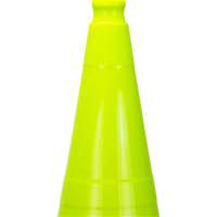 Premium Traffic Cone, 28", Lime Green D. Morneault & Fils