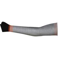SL21TX18TE Ultra-Thin Cut Resistant Sleeves, TenActiv, 18", ASTM ANSI Level A9, Grey D. Morneault & Fils