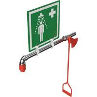 Douche de rinçage, Montage sur canalisation circulaire D. Morneault & Fils