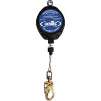 Cable Self Retracting Lanyard with Composite Housing, 20', Swivel D. Morneault & Fils