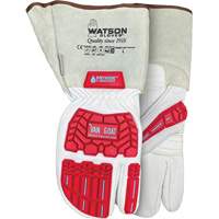 Van Goat 1-Finger Cut-Resistant Mitts, Size Medium, Goatskin Shell, ASTM ANSI Level A7 D. Morneault & Fils