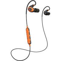 Safety Orange Pro 2.0 Bluetooth Earbuds D. Morneault & Fils