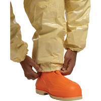 Tychem&reg; 6000 SFR Coverall, Size Small, Khaki D. Morneault & Fils
