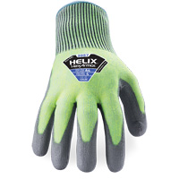 Helix&reg; 2057 Abrasion- & Cut-Resistant Gloves, Size 6/X-Small, 13 Gauge, Polyurethane Coated, HPPE Shell, ASTM ANSI Level A4/EN 388 Level C D. Morneault & Fils