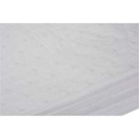 Bonded Sorbent Pad, Oil Only, 15" x 19", 10 gal. Absorbancy D. Morneault & Fils