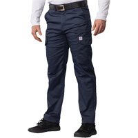 Pantalon cargo Big Flex, Poly-coton/Spandex, Bleu marin, Taille 46, Entrejambe 30 D. Morneault & Fils