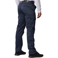 Pantalon cargo Big Flex, Poly-coton/Spandex, Bleu marin, Taille 46, Entrejambe 30 D. Morneault & Fils