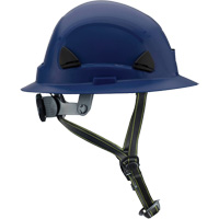 Fibre Metal Climbing Style Helmet with Full Brim, Meets CSA Type 2, Ratchet Suspension, Non-Vented D. Morneault & Fils