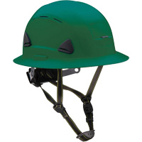 Fibre Metal Climbing Style Helmet with Full Brim, Meets CSA Type 2, Ratchet Suspension, Vented D. Morneault & Fils