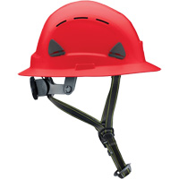 Fibre Metal Climbing Style Helmet with Full Brim, Meets CSA Type 2, Ratchet Suspension, Vented D. Morneault & Fils