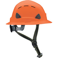 Fibre Metal Climbing Style Helmet with Full Brim, Meets CSA Type 2, Ratchet Suspension, Vented D. Morneault & Fils