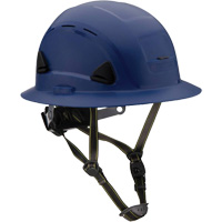 Fibre Metal Climbing Style Helmet with Full Brim, Meets CSA Type 2, Ratchet Suspension, Vented D. Morneault & Fils