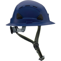 Fibre Metal Climbing Style Helmet with Full Brim, Meets CSA Type 2, Ratchet Suspension, Vented D. Morneault & Fils