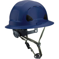 Fibre Metal Climbing Style Helmet with Full Brim, Meets CSA Type 2, Ratchet Suspension, Vented D. Morneault & Fils