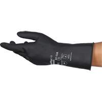 AlphaTec&reg; 87-118 Chemical-Resistance Gloves, Size Small/7, 12.6" L, Rubber Latex, Cotton Inner Lining, 31-mil D. Morneault & Fils
