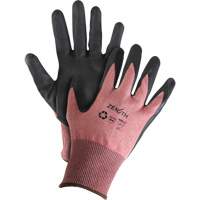 Gants &eacute;cologiques, l&eacute;gers, et r&eacute;sistants &agrave; la coupe, &agrave; haute dext&eacute;rit&eacute;, Taille 10, Calibre 18, Rev&ecirc;tement Mousse de nitrile, Enveloppe en Acier inoxydable/PEHP/rPET, ASTM ANSI niveau A4 D. Morneault & Fils