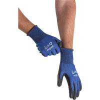 Gants &eacute;lastiques &eacute;cologiques r&eacute;sistants &agrave; la coupe, Taille 9, Calibre 18, Rev&ecirc;tement Polyur&eacute;thane, Enveloppe en Acier inoxydable/PEHP/rPET, ASTM ANSI niveau A5 D. Morneault & Fils