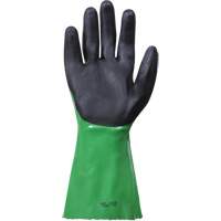 SolvStop Chemical-Resistant Gloves, Size 7, 12" L, PVC D. Morneault & Fils
