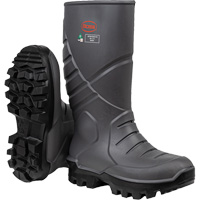 Bottes de s&eacute;curit&eacute; int&eacute;grales Boss avec semelle interm&eacute;diaire et prot&egrave;ge-m&eacute;tatarse interne, Polyur&eacute;thane thermique, Embout Acier, Semelle R&eacute;sistant aux perforations, Pointure 6 D. Morneault & Fils