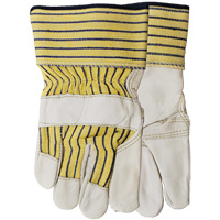 Poor Boy Gloves, One Size, Grain Cowhide Palm D. Morneault & Fils