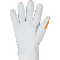 Gants haute visibilit&eacute; r&eacute;sistants &agrave; la coupe Endura Pro, Taille Petit, Enveloppe en Cuir de vache, ASTM ANSI niveau A6 D. Morneault & Fils