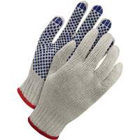 Gants en poly-coton Deny avec pois en PVC, Taille Petit D. Morneault & Fils
