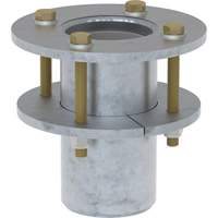 DBI-SALA&reg; Confined Space Deck Mount Base, Galvanized D. Morneault & Fils