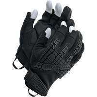 X-Site&reg; Impact Trigger Finger Gloves, Suede Palm, Size X-Small D. Morneault & Fils