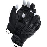 X-Site&reg; Impact Trigger Finger Gloves, Suede Palm, Size X-Small D. Morneault & Fils