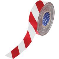 ToughStripe&reg; Max Floor Marking Tape, 2" x 100', Polyester, Red and White D. Morneault & Fils