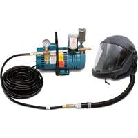 1-Worker DEFENDER Supplied Air Shield & Helmet System D. Morneault & Fils