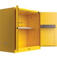 Utili-Guard+ Flammable Safety Cabinet, 30 gal., 1 Door, 43" W x 44" H x 22" D D. Morneault & Fils