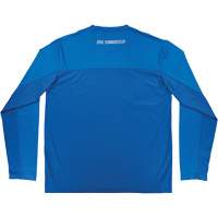 Chill-Its 6689 Cooling Long Sleeve Sun Shirt with UV Protection, Blue, Small D. Morneault & Fils