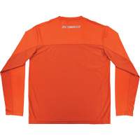 Chill-Its 6689 Cooling Long Sleeve Sun Shirt with UV Protection, Orange, Small D. Morneault & Fils